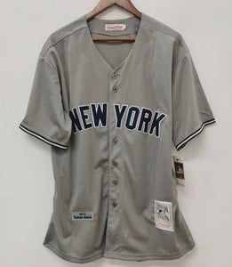 Thurman Munson New York Yankees Jersey gray Mitchell & Ness