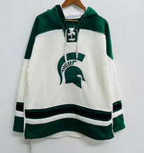 Michigan State Spartans Official NCAA Hockey style hoodie