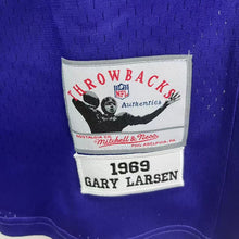 Gary Larsen 1969 Minnesota Vikings NFL Mitchell & Ness Jersey