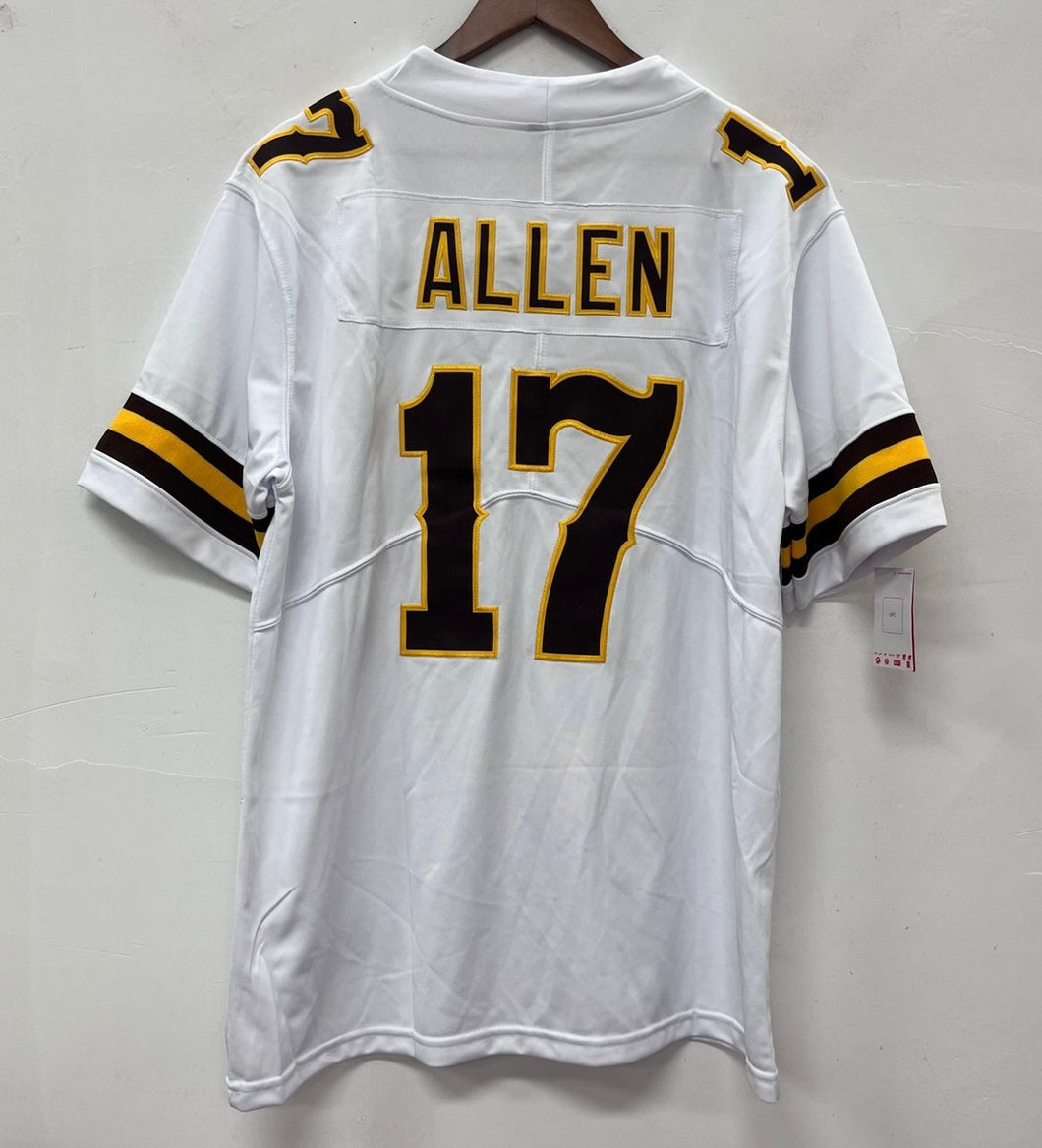 Josh Allen Wyoming Cowboys Official NCAA Jersey Nike white