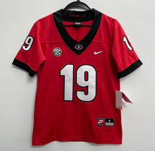 Brock Bowers YOUTH KIDS Georgia Bulldogs Official NCAA Nike Jersey red