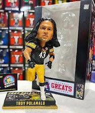 Troy Polamalu Pittsburgh Steelers Bobblehead Forever Collectibles