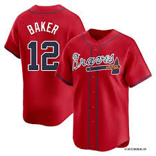 Dusty Baker Atlanta Braves Official MLB Nike Jersey