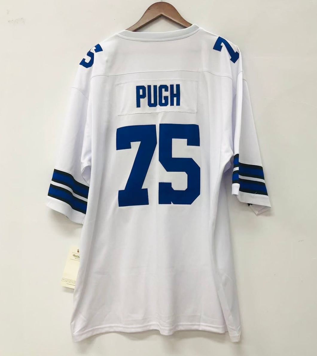 Jethro Pugh Dallas Cowboys Official NFL Jersey white Mitchell & Ness