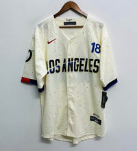 Yoshinobu Yamamoto Los Angeles Dodgers Official MLB Nike City Connect Jersey