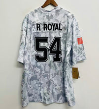 Any name & Number customized Dallas Cowboys Official NFL Nike Salute to Service Jersey