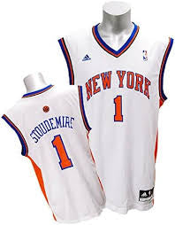 Amar’e Stoudemire New York Knicks Official NBA Adidas Jersey white