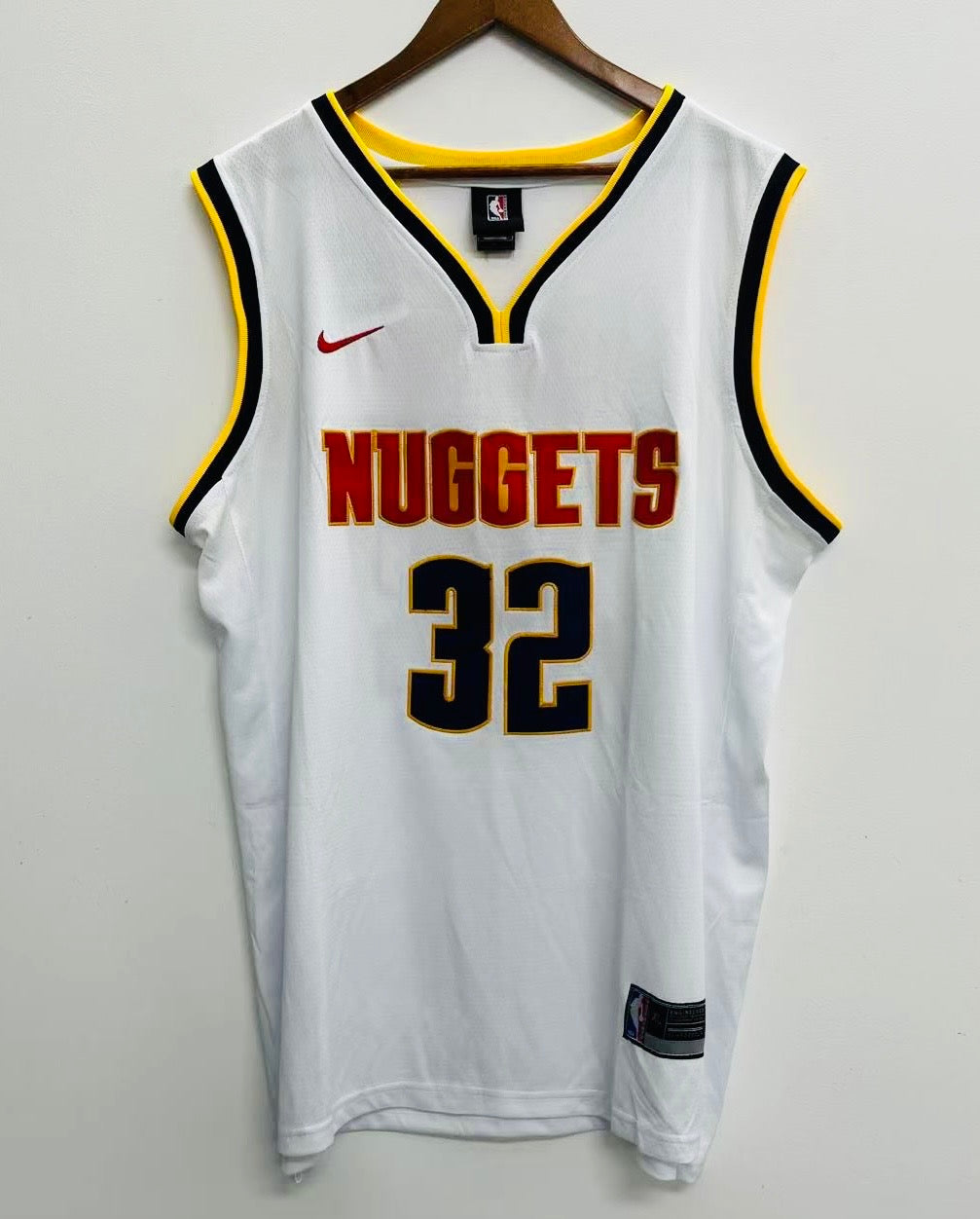 Aaron Gordon Denver Nuggets Official NBA Nike Jersey white