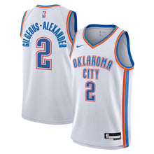 Shai Gilgeous - Alexander Oklahoma City Thunder Official Nike YOUTH Jersey white