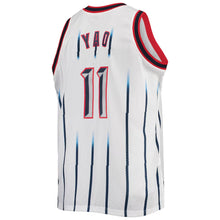 Yao Ming Houston Rockets official NBA Mitchell & Ness Jersey white
