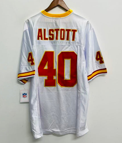 Mike Alstott Tampa Bay Buccaneers throwback Jersey Mitchell & Ness white