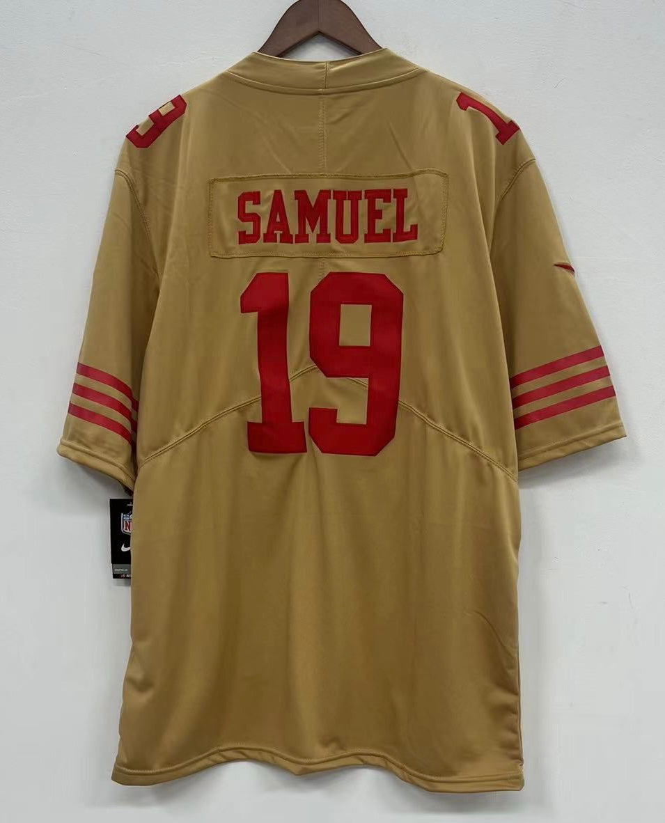 Deebo Samuel San Francisco 49ers Jersey gold