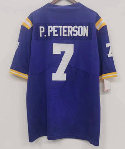 Patrick Peterson  LSU Tigers Jersey purple