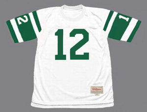 Joe Namath New York Jets Official NFL Mitchell & Ness Jersey white
