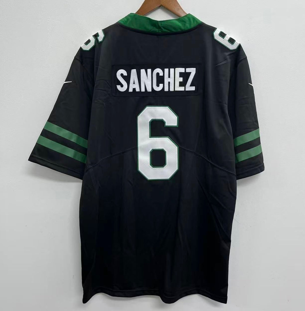 Mark Sanchez New York Jets Official NFL Nike Jersey black