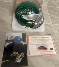 Harold Carmichael Philadelphia Eagles Autographed Mini Helmet with COA Photo signing