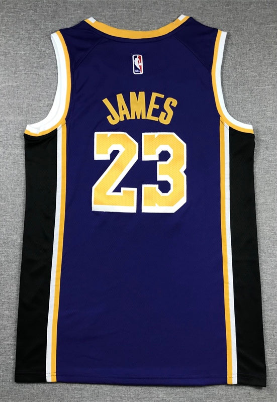 Lebron James Los Angeles Lakers Jersey purple #23 – Classic Authentics