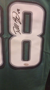 Dallas Goedert autographed Philadelphia Eagles Nike jersey COA photo signing