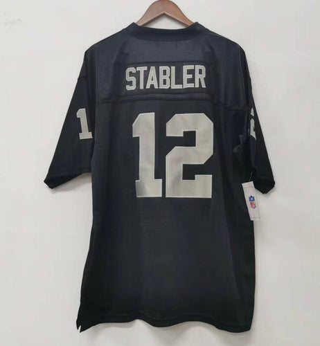 Ken Stabler Oakland Raiders NFL Mitchell & Ness Jersey black