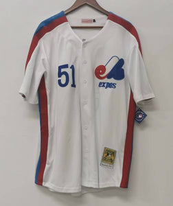 Randy Johnson Montreal Expos jersey Mitchell & Ness Nike