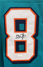 OJ McDuffie Miami Dolphins autographed jersey JSA Witnessed COA