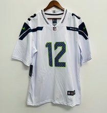 Seattle Seahawks 12 FAN Official NFL Jersey Nike white