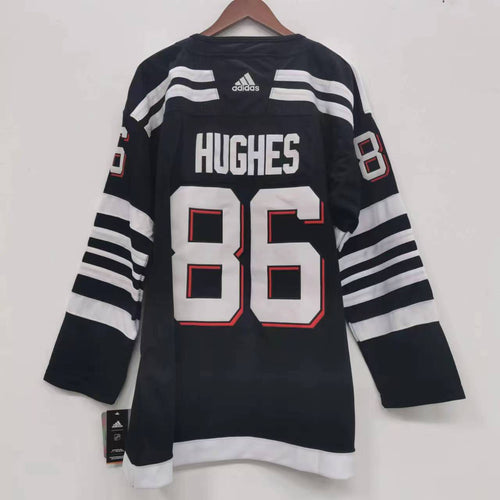 Jack Hughes New Jersey Devils Jersey Black