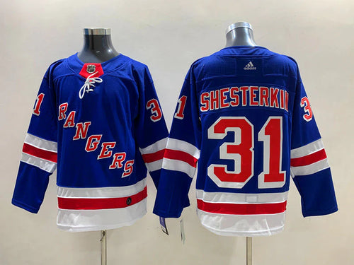 Igor Shesterkin YOUTH KIDS New York Rangers Official NHL Adidas Jersey