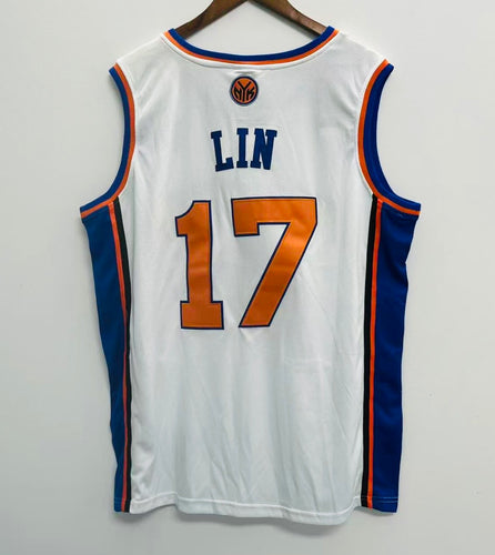 Jeremy Lin New York Knicks Official NBA Jersey Adidas white
