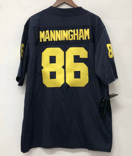 Mario Manningham Michigan Wolverines Jersey blue