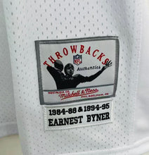 Earnest Byner Cleveland Browns Official NFL Mitchell & Ness Jersey white