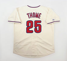 Jim Thome Philadelphia Phillies Official MLB Majestic Jersey cream