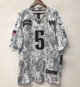 Jayden Daniels Washington Commanders 2024 Nike NFL Salute to Service Jersey