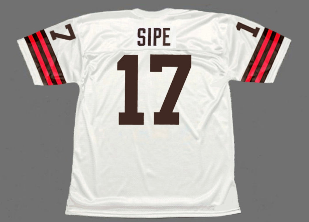 Brian Sipe Cleveland Browns Official NFL Mitchell & Ness Jersey white