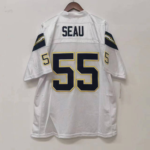 Junior Seau 1994 San Diego Chargers Jersey white Mitchell & Ness