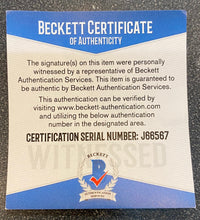 Mike Singletary autographed Chicago Bears jersey Beckett COA