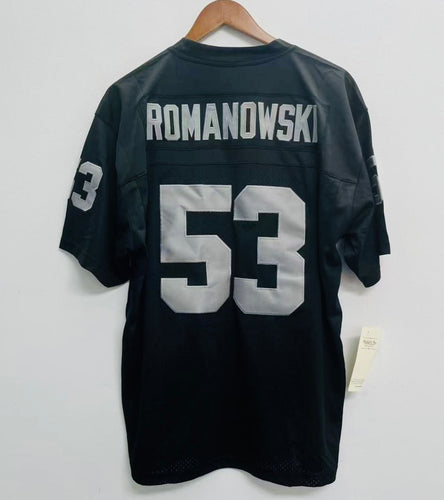 Bill Romanowski Oakland Raiders Mitchell & Ness Jersey