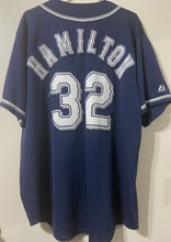 Josh Hamilton Texas Rangers official MLB Jersey Majestic blue