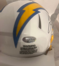 Justin Herbert Autographed Los Angeles Chargers Mini Helmet with COA