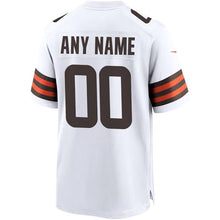 Any name & Number  Cleveland Browns NFL Nike custom made jersey white