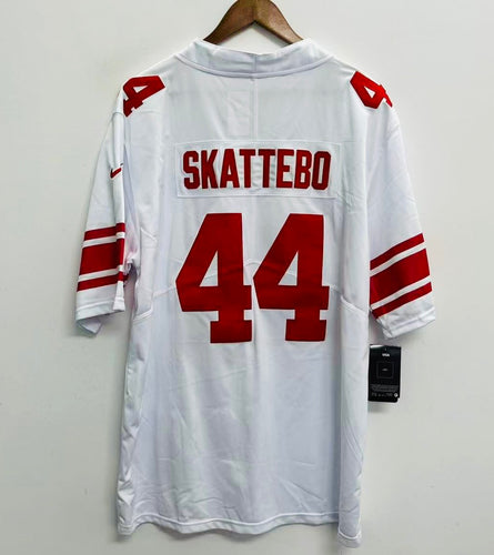 Cam Skattebo New York Giants Official NFL Nike Jersey white
