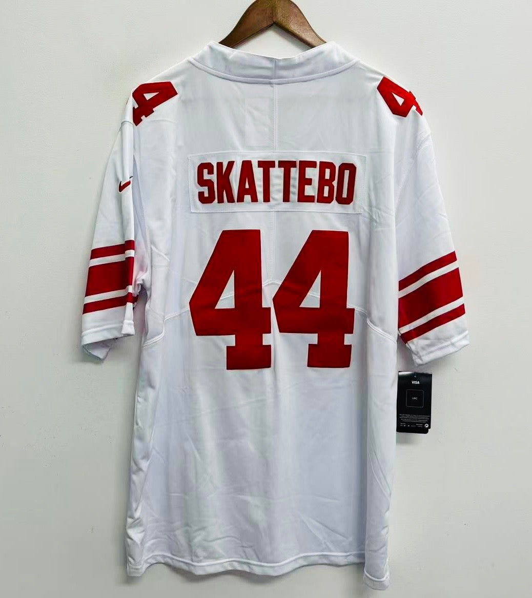 Cam Skattebo New York Giants Official NFL Nike Jersey white