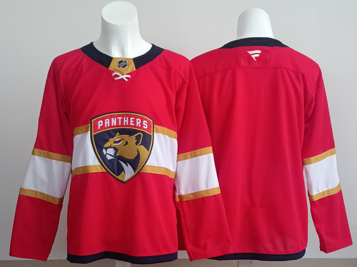 Florida Panthers Official NHL blank back Jersey red
