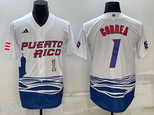 Carlos Correa Puerto Rico jersey Nike