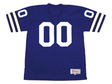Any name & Number Dallas Cowboys 1970s NFL Mitchell & Ness Jersey blue
