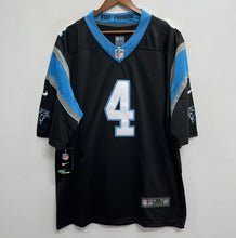 Tetairoa McMillan Carolina Panthers Official NFL Nike YOUTH KIDS Jersey black