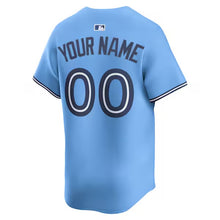 Any name & Number Custom Toronto Blue Jays Official MLB Nike Jersey blue