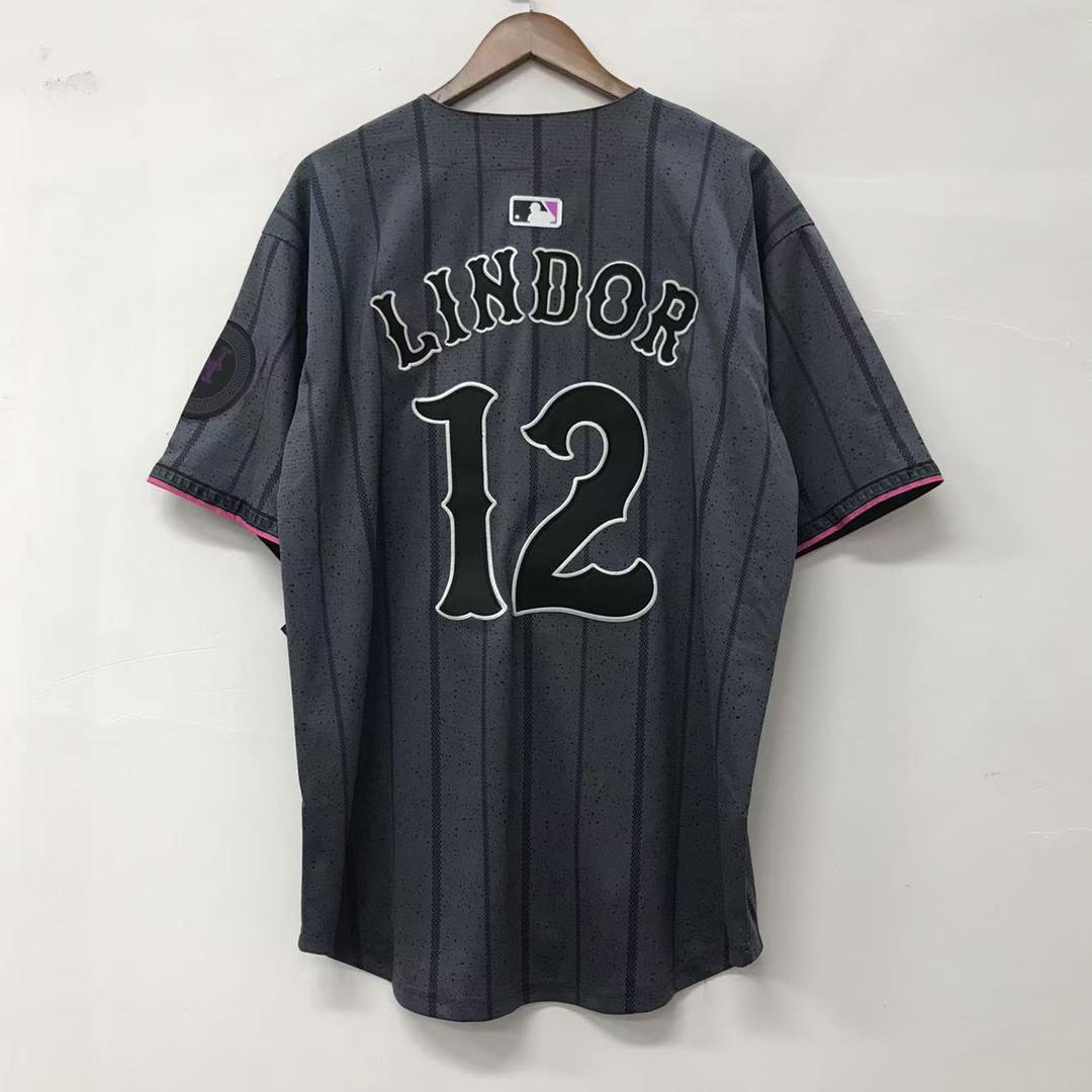 ナイキ MLB new york Mets 12 LINDOL ユニフォーム中古 New York Mets Francisco Lindor #12 Nike Royal Alternate 2025