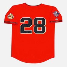 Buster Posey San Francisco Giants 2010 World Series Official MLB Jersey Orange
