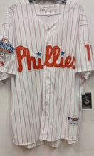 Jimmy Rollins Philadelphia Phillies Jersey 2008 World Series white pinstripes